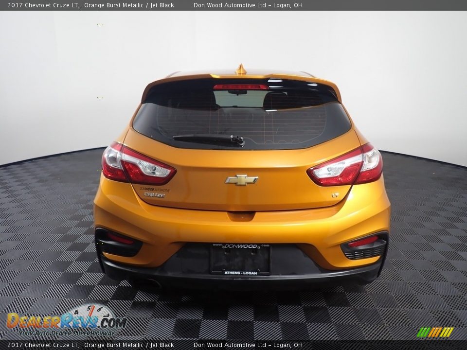 2017 Chevrolet Cruze LT Orange Burst Metallic / Jet Black Photo #12