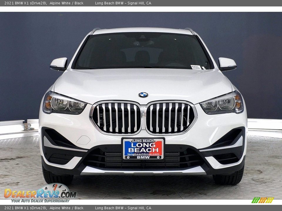 2021 BMW X1 sDrive28i Alpine White / Black Photo #2