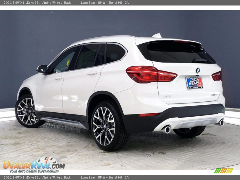 2021 BMW X1 sDrive28i Alpine White / Black Photo #3