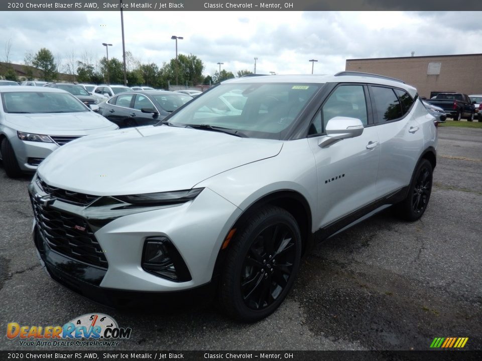 2020 Chevrolet Blazer RS AWD Silver Ice Metallic / Jet Black Photo #1