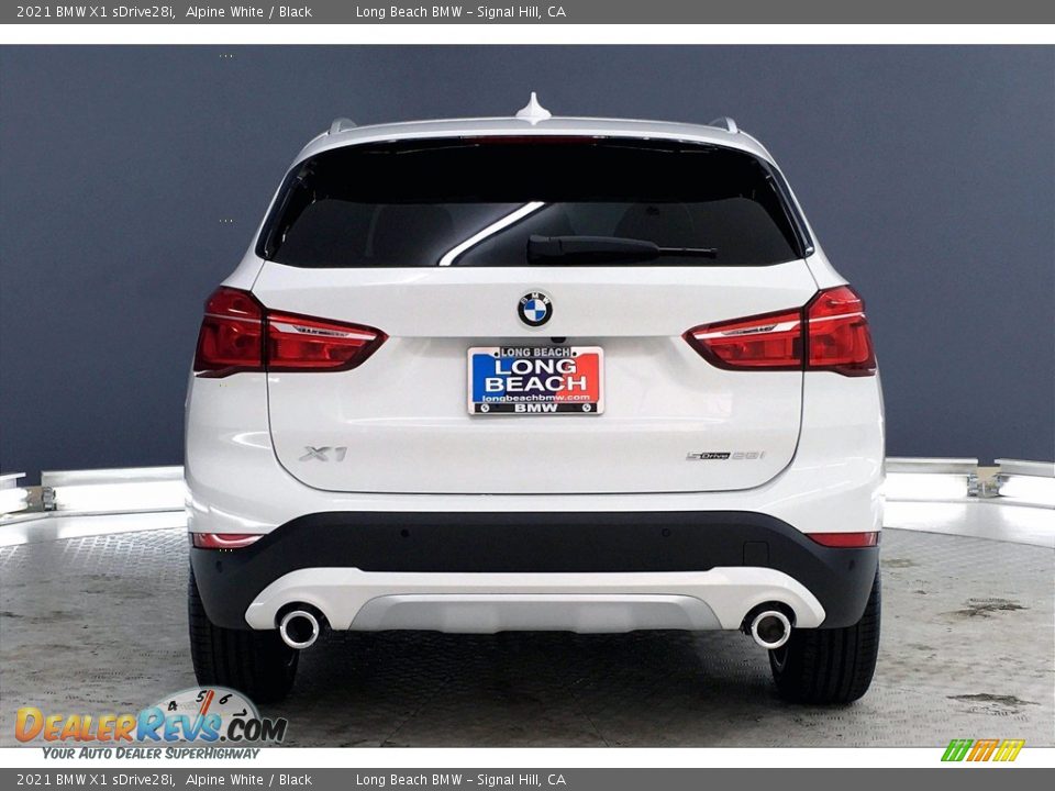 2021 BMW X1 sDrive28i Alpine White / Black Photo #4