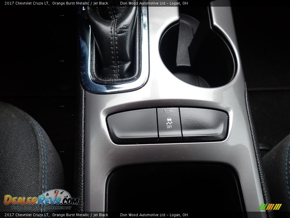 2017 Chevrolet Cruze LT Orange Burst Metallic / Jet Black Photo #28
