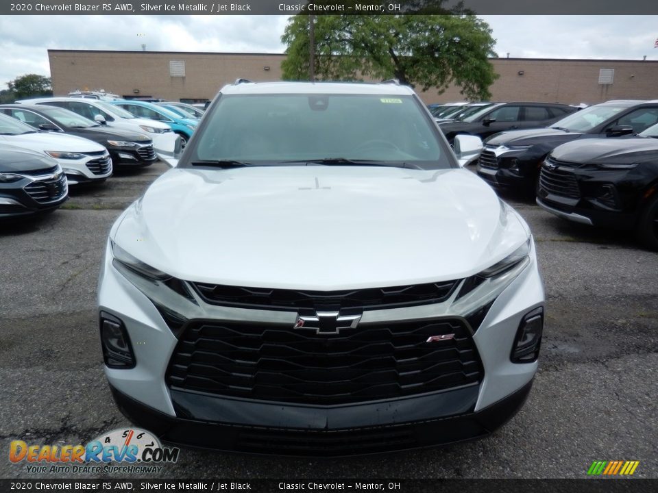 2020 Chevrolet Blazer RS AWD Silver Ice Metallic / Jet Black Photo #2