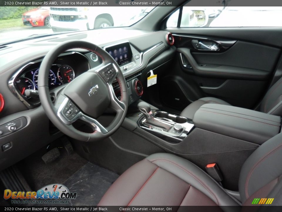 Front Seat of 2020 Chevrolet Blazer RS AWD Photo #6