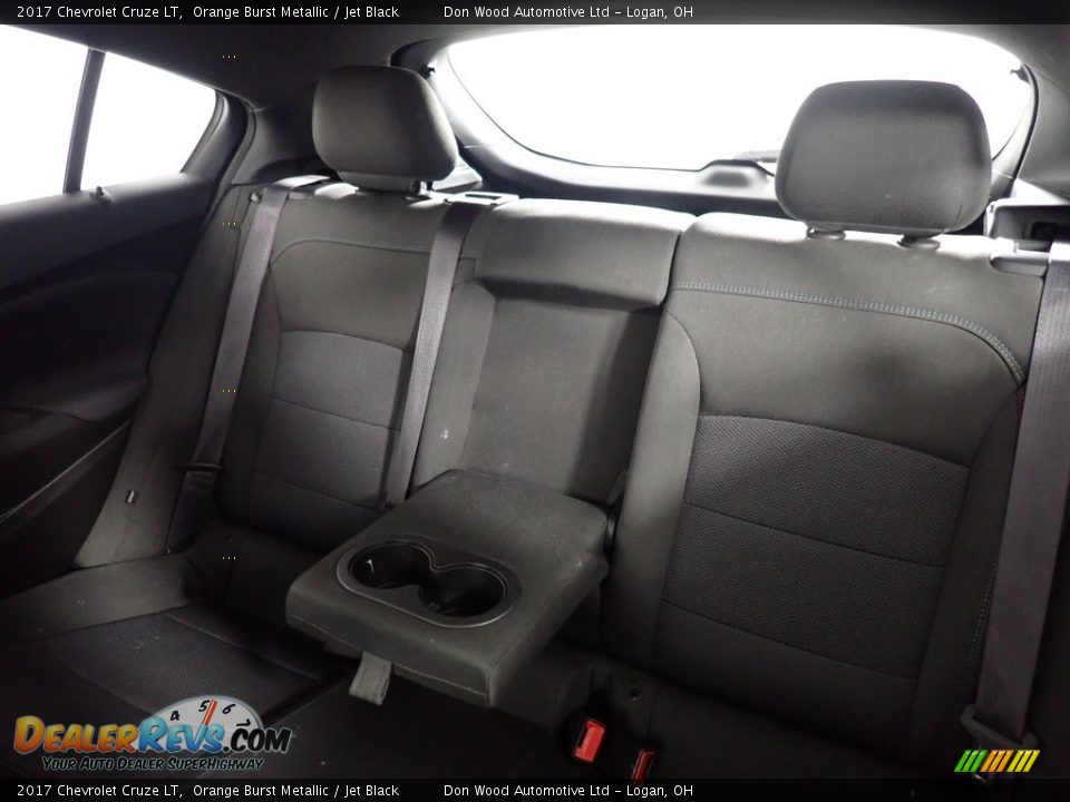 2017 Chevrolet Cruze LT Orange Burst Metallic / Jet Black Photo #34