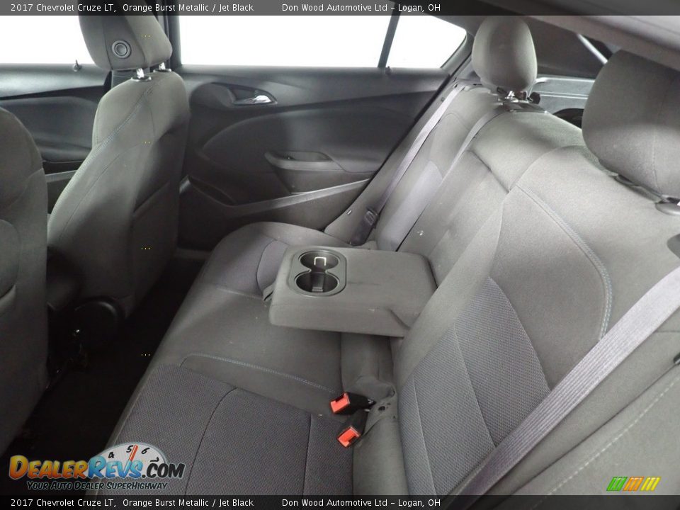 2017 Chevrolet Cruze LT Orange Burst Metallic / Jet Black Photo #36