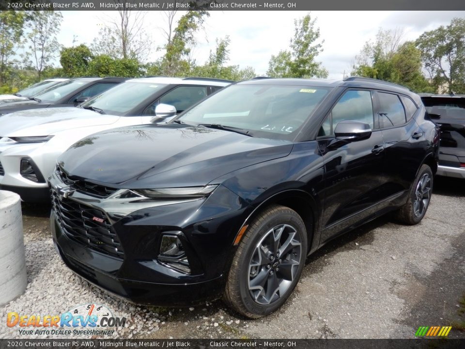 Front 3/4 View of 2020 Chevrolet Blazer RS AWD Photo #1