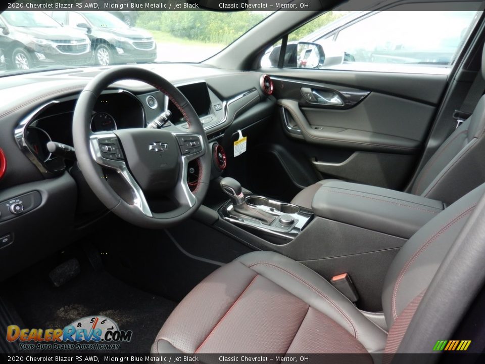 2020 Chevrolet Blazer RS AWD Midnight Blue Metallic / Jet Black Photo #5