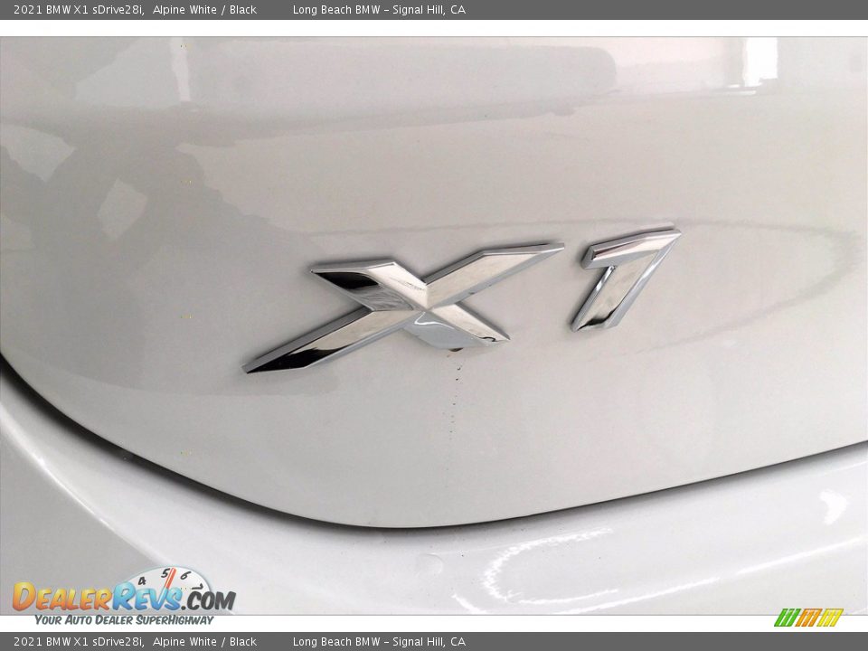 2021 BMW X1 sDrive28i Alpine White / Black Photo #16