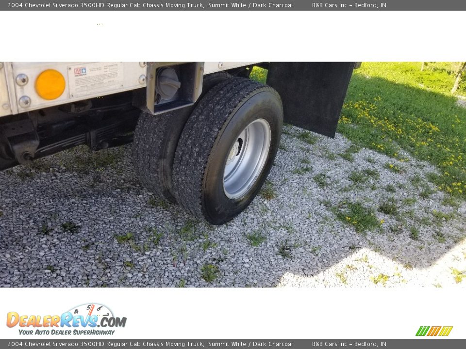 2004 Chevrolet Silverado 3500HD Regular Cab Chassis Moving Truck Summit White / Dark Charcoal Photo #4