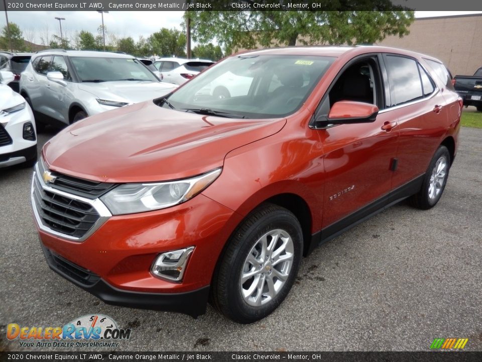 2020 Chevrolet Equinox LT AWD Cayenne Orange Metallic / Jet Black Photo #1