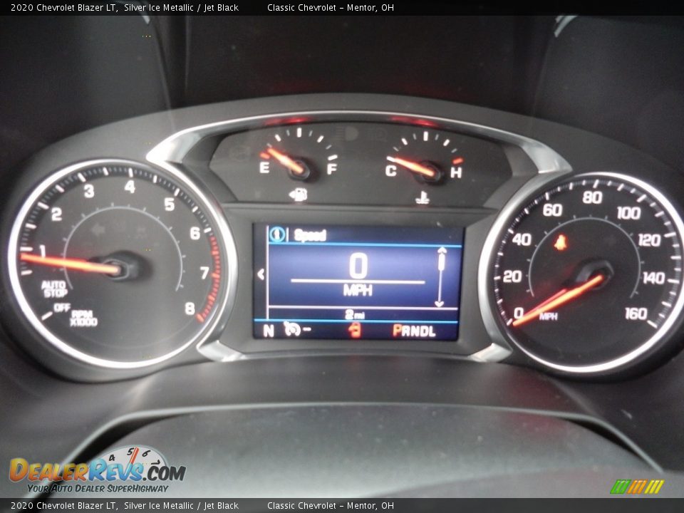 2020 Chevrolet Blazer LT Silver Ice Metallic / Jet Black Photo #6
