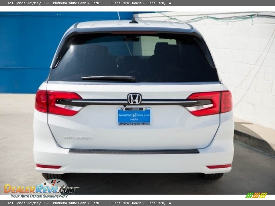 2021 Honda Odyssey EX-L Platinum White Pearl / Black Photo #5