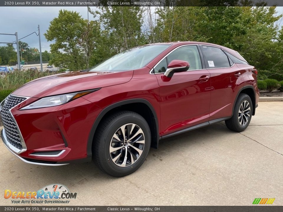 Front 3/4 View of 2020 Lexus RX 350 Photo #1