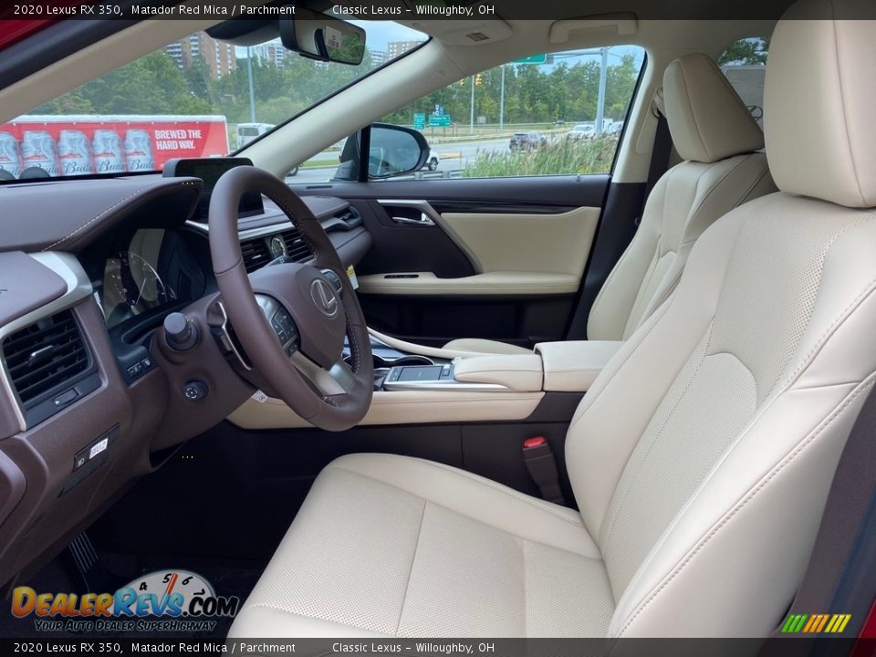 Front Seat of 2020 Lexus RX 350 Photo #2