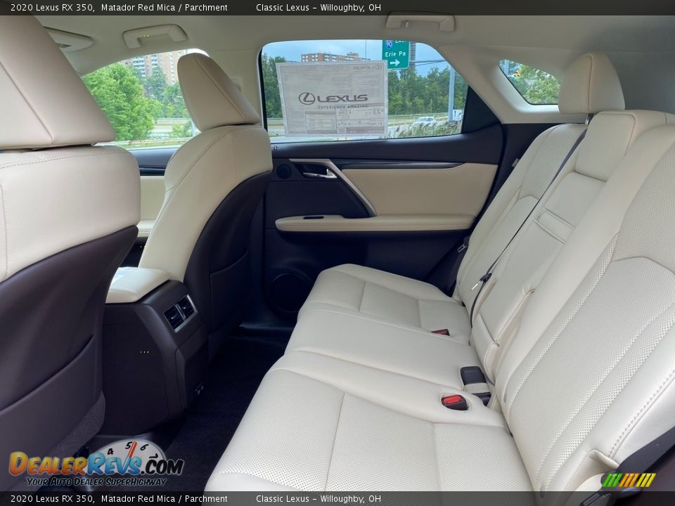 Rear Seat of 2020 Lexus RX 350 Photo #3