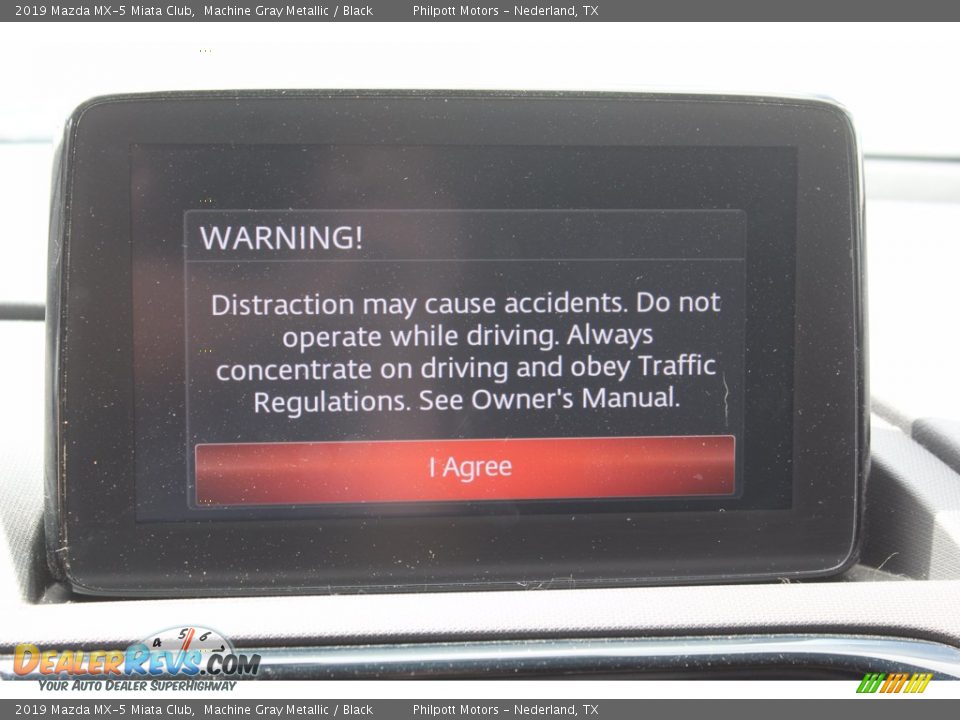2019 Mazda MX-5 Miata Club Machine Gray Metallic / Black Photo #14