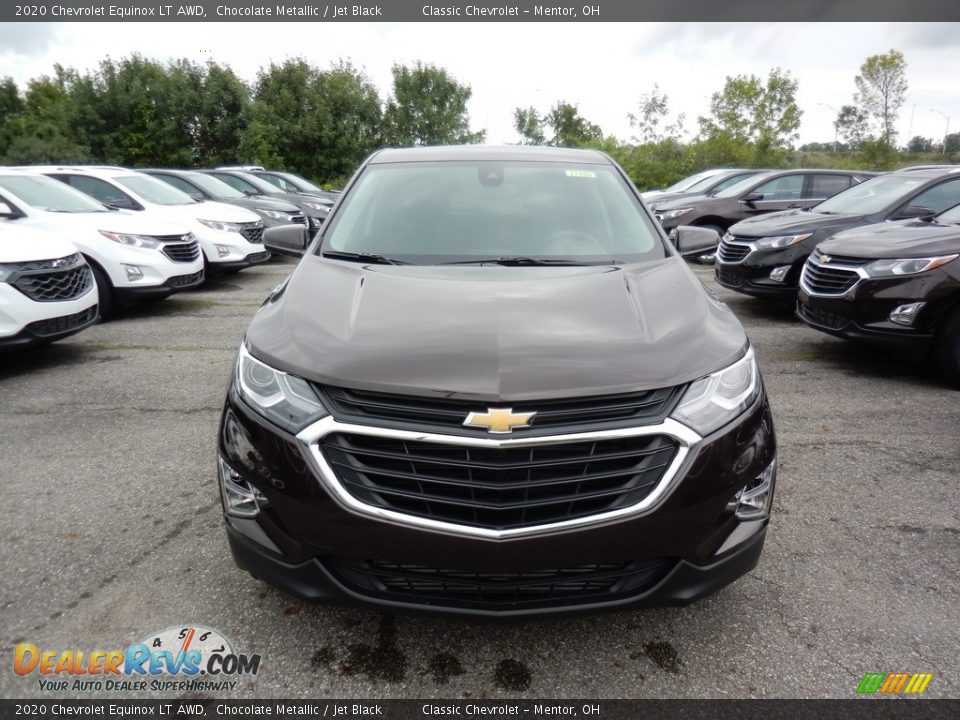 2020 Chevrolet Equinox LT AWD Chocolate Metallic / Jet Black Photo #2