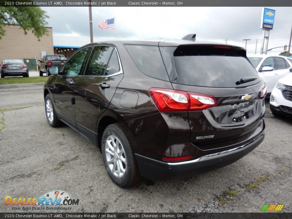 2020 Chevrolet Equinox LT AWD Chocolate Metallic / Jet Black Photo #5