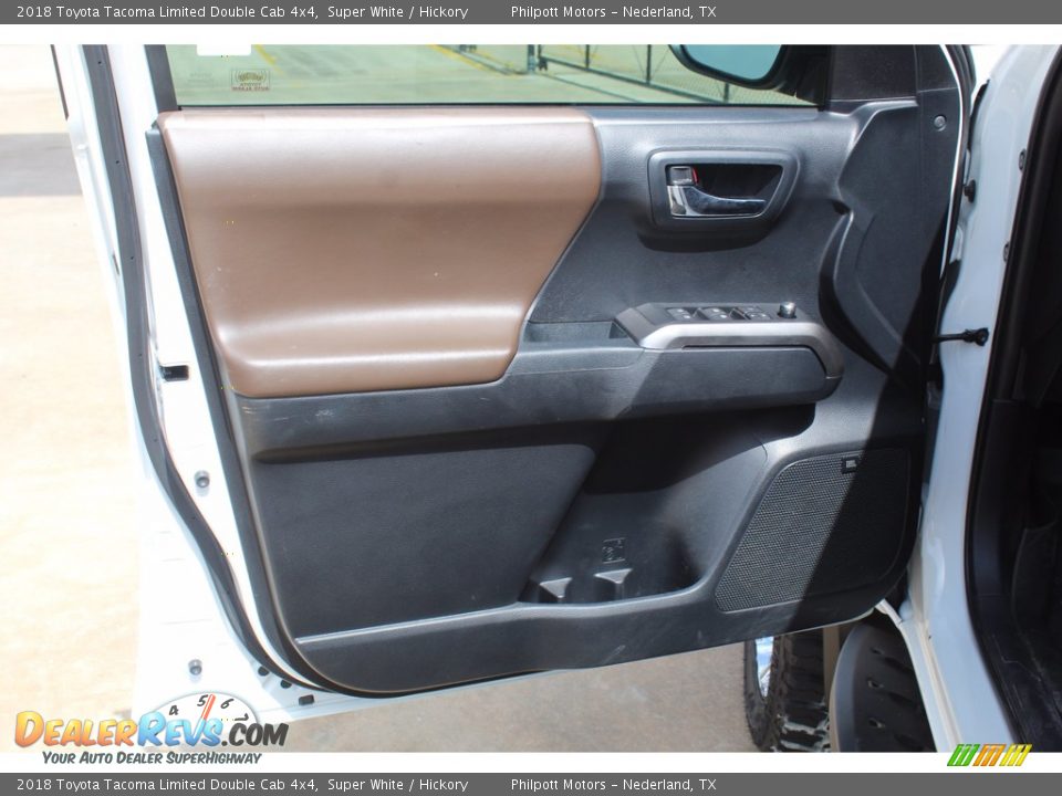 Door Panel of 2018 Toyota Tacoma Limited Double Cab 4x4 Photo #9