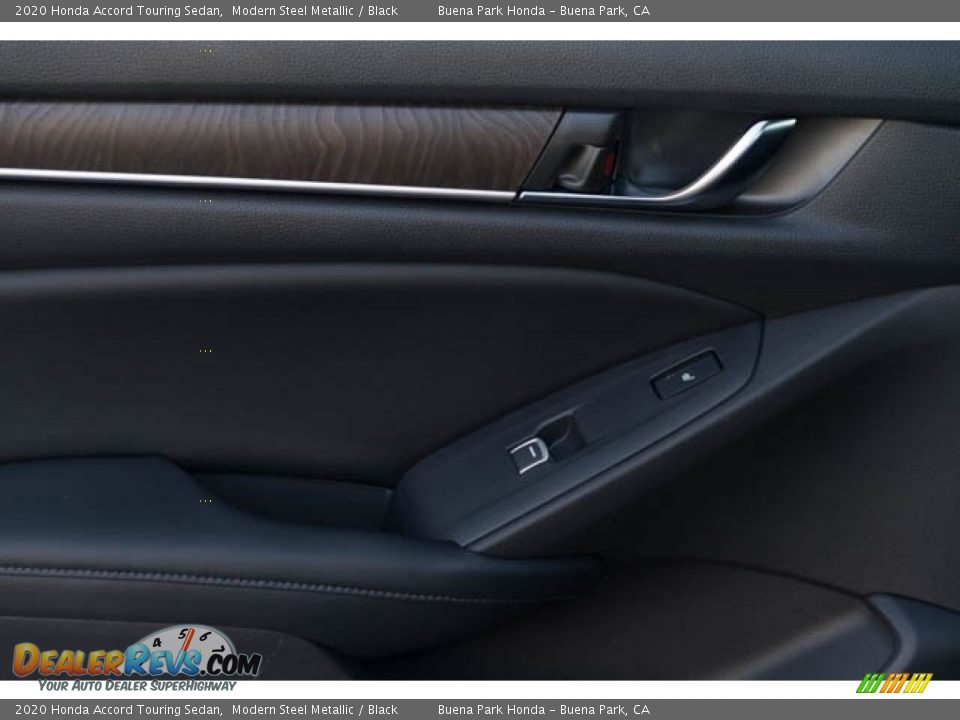 2020 Honda Accord Touring Sedan Modern Steel Metallic / Black Photo #30