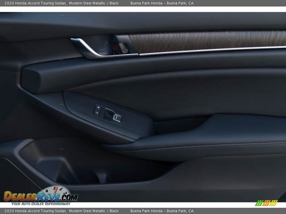 2020 Honda Accord Touring Sedan Modern Steel Metallic / Black Photo #34