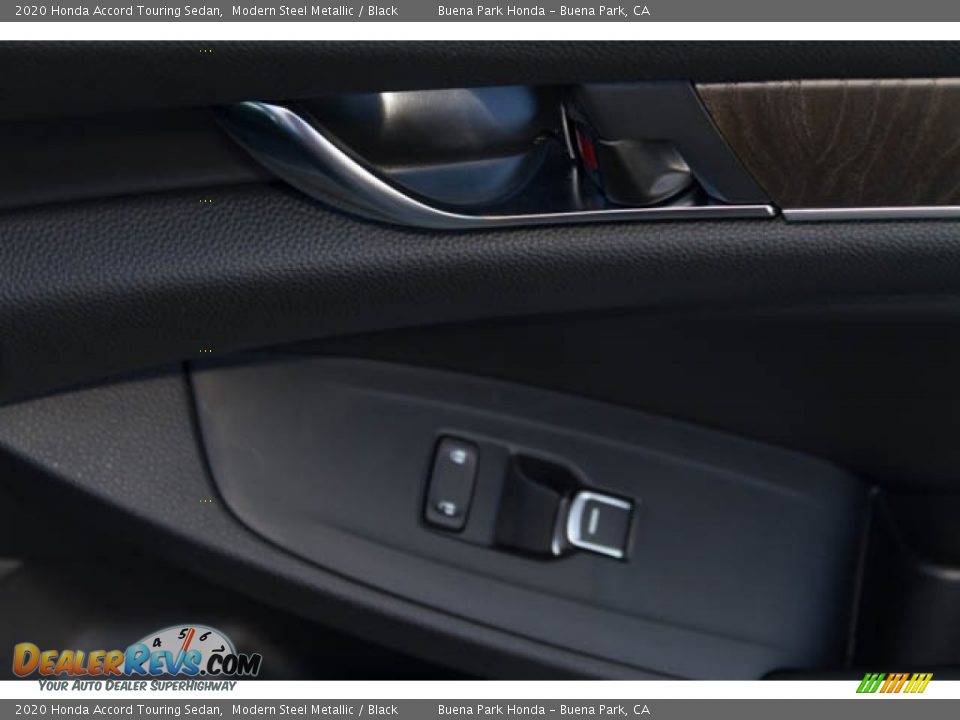 2020 Honda Accord Touring Sedan Modern Steel Metallic / Black Photo #35