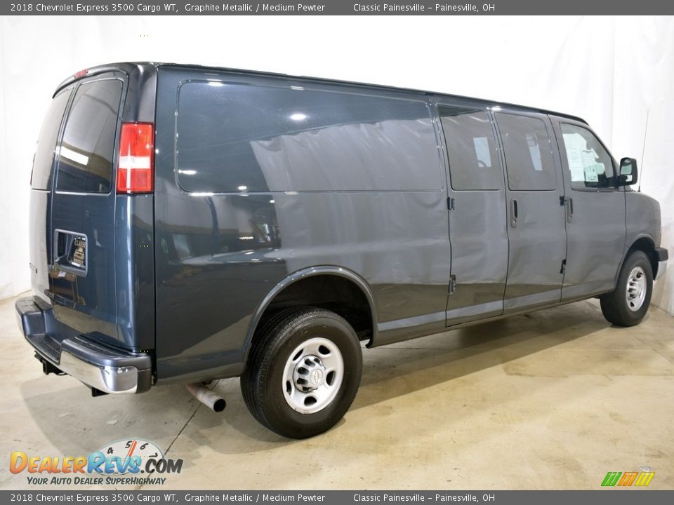 2018 Chevrolet Express 3500 Cargo WT Graphite Metallic / Medium Pewter Photo #2