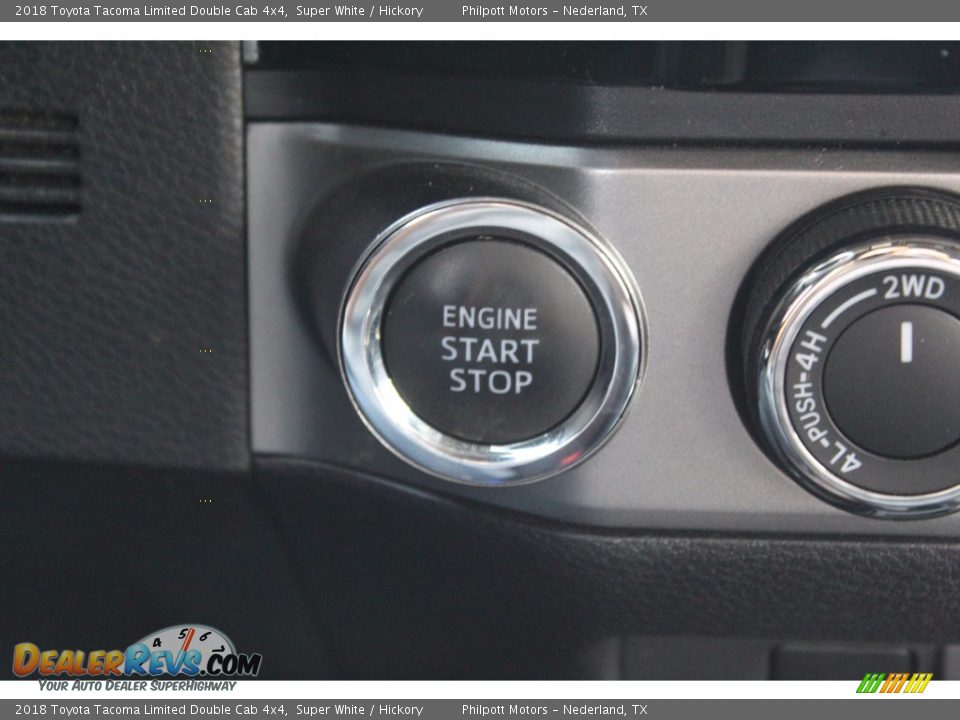 2018 Toyota Tacoma Limited Double Cab 4x4 Super White / Hickory Photo #17