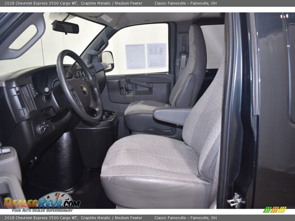 2018 Chevrolet Express 3500 Cargo WT Graphite Metallic / Medium Pewter Photo #6