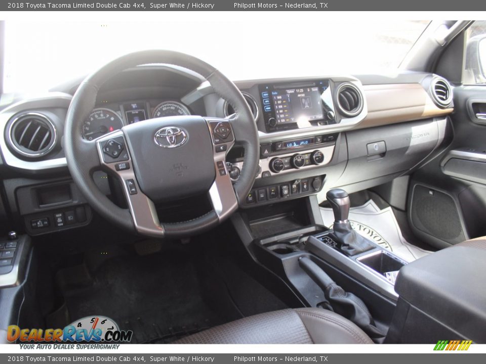 Dashboard of 2018 Toyota Tacoma Limited Double Cab 4x4 Photo #21