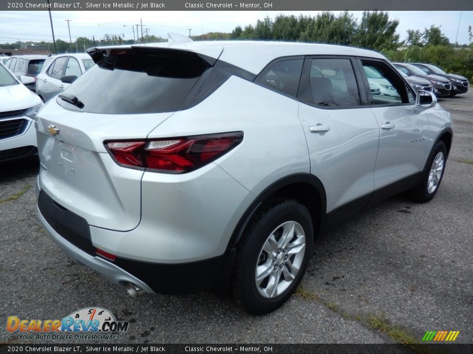 2020 Chevrolet Blazer LT Silver Ice Metallic / Jet Black Photo #4