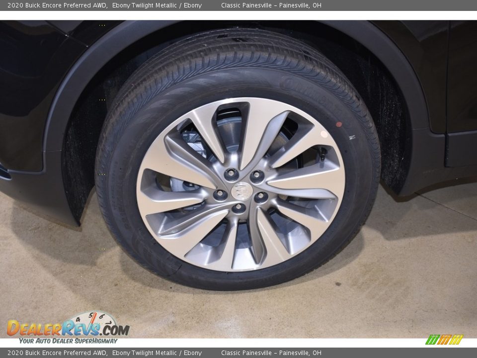 2020 Buick Encore Preferred AWD Ebony Twilight Metallic / Ebony Photo #5