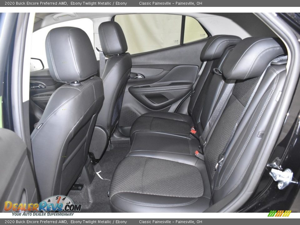 2020 Buick Encore Preferred AWD Ebony Twilight Metallic / Ebony Photo #7