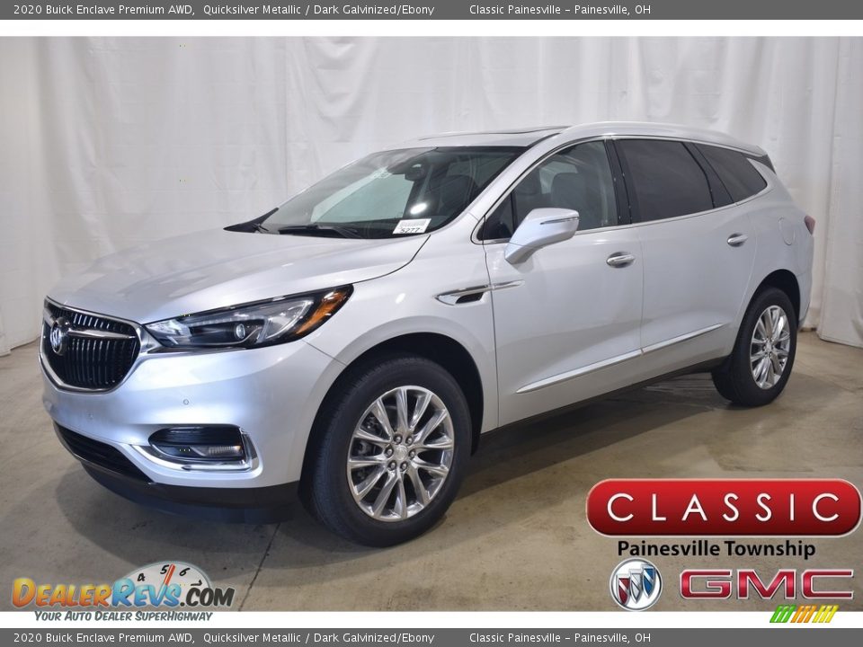 2020 Buick Enclave Premium AWD Quicksilver Metallic / Dark Galvinized/Ebony Photo #1