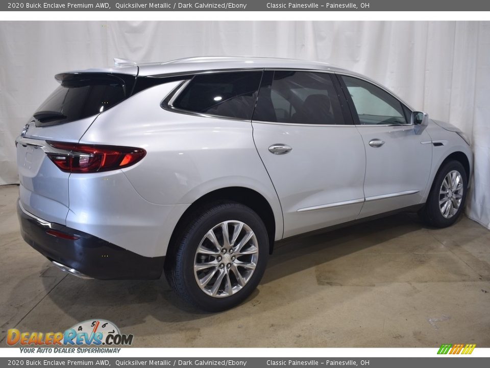 2020 Buick Enclave Premium AWD Quicksilver Metallic / Dark Galvinized/Ebony Photo #2