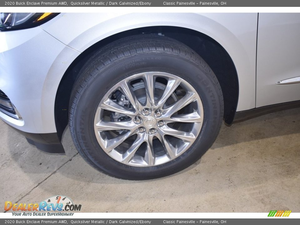 2020 Buick Enclave Premium AWD Quicksilver Metallic / Dark Galvinized/Ebony Photo #5