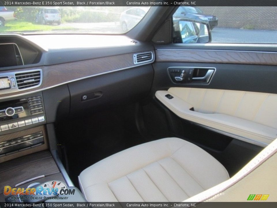 2014 Mercedes-Benz E 350 Sport Sedan Black / Porcelain/Black Photo #14