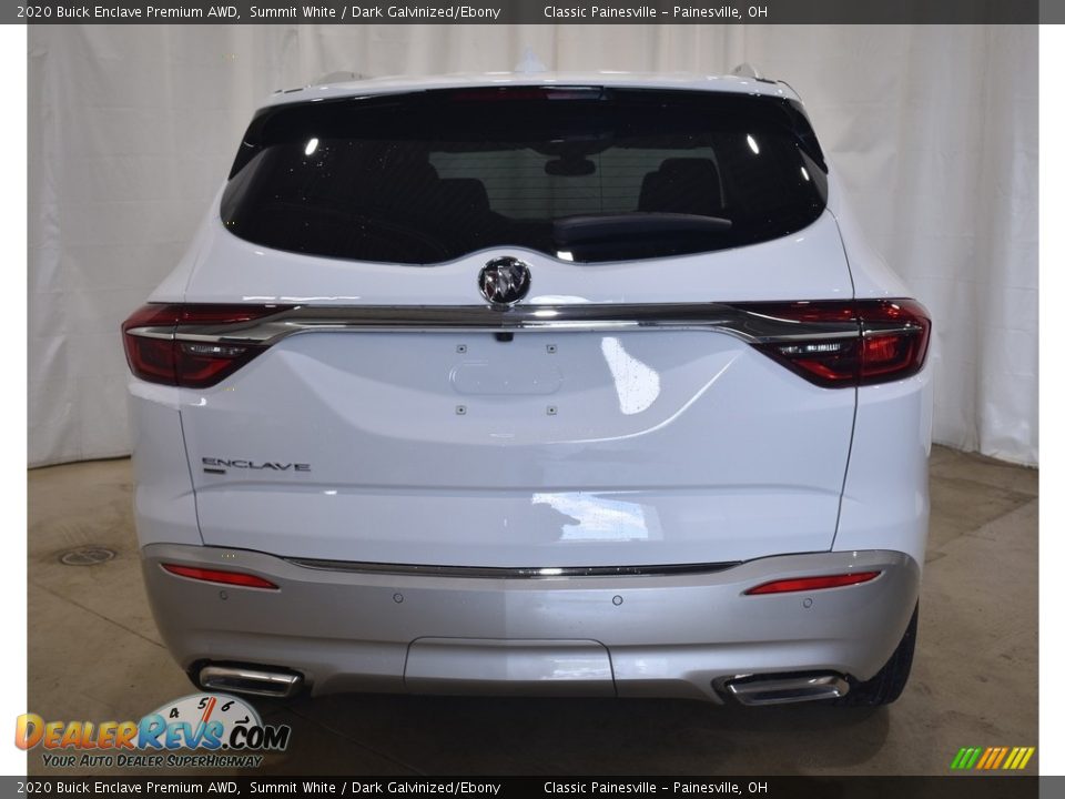 2020 Buick Enclave Premium AWD Summit White / Dark Galvinized/Ebony Photo #3