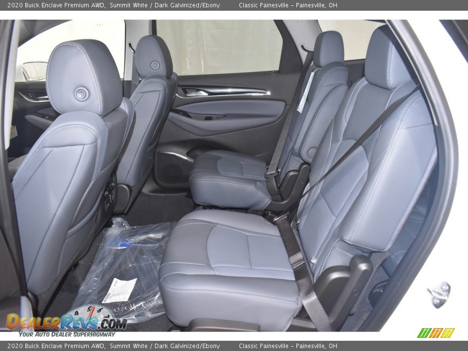 2020 Buick Enclave Premium AWD Summit White / Dark Galvinized/Ebony Photo #8