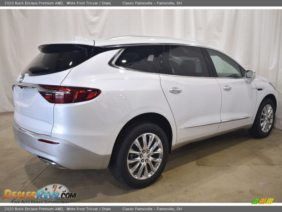 2020 Buick Enclave Premium AWD White Frost Tricoat / Shale Photo #2