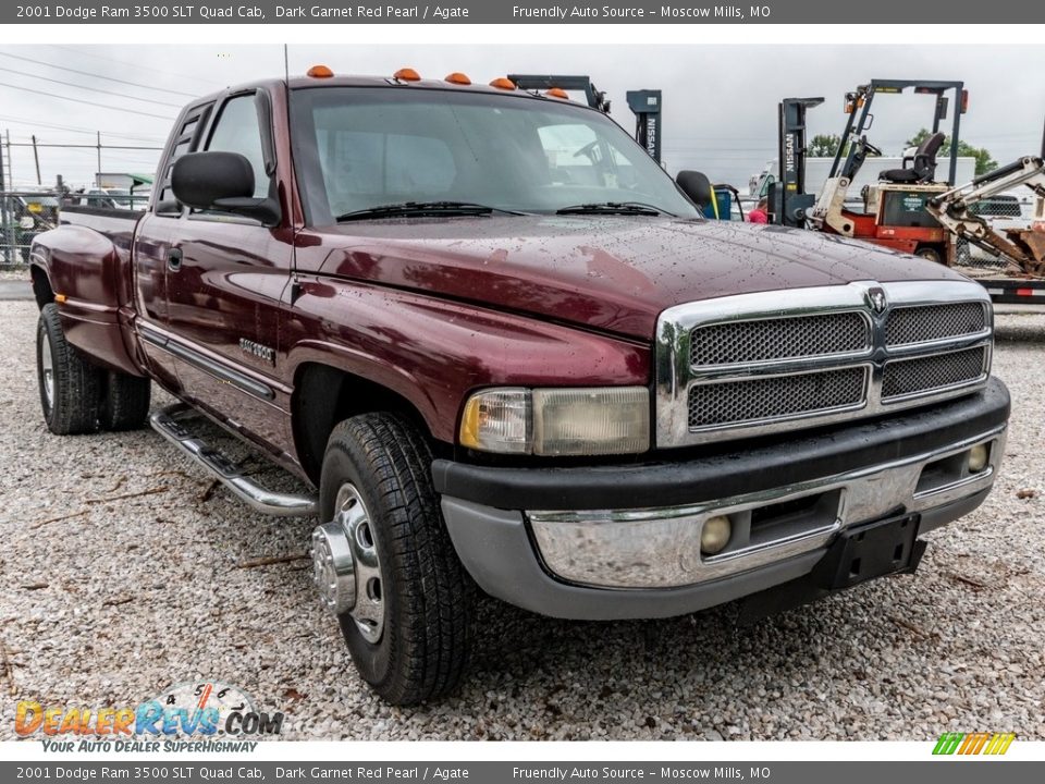 Front 3/4 View of 2001 Dodge Ram 3500 SLT Quad Cab Photo #1