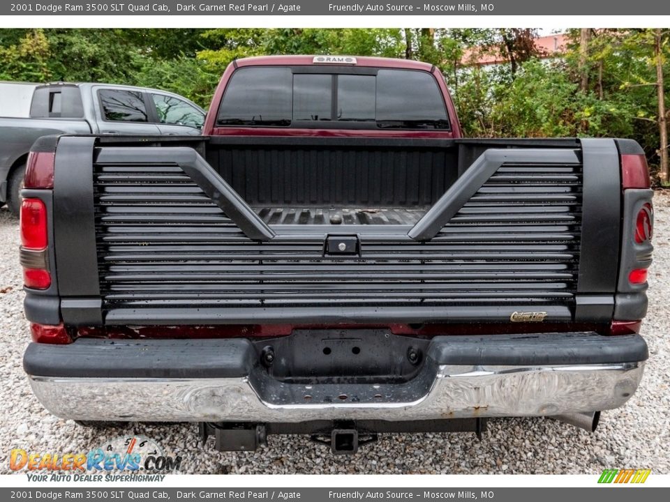 2001 Dodge Ram 3500 SLT Quad Cab Dark Garnet Red Pearl / Agate Photo #5