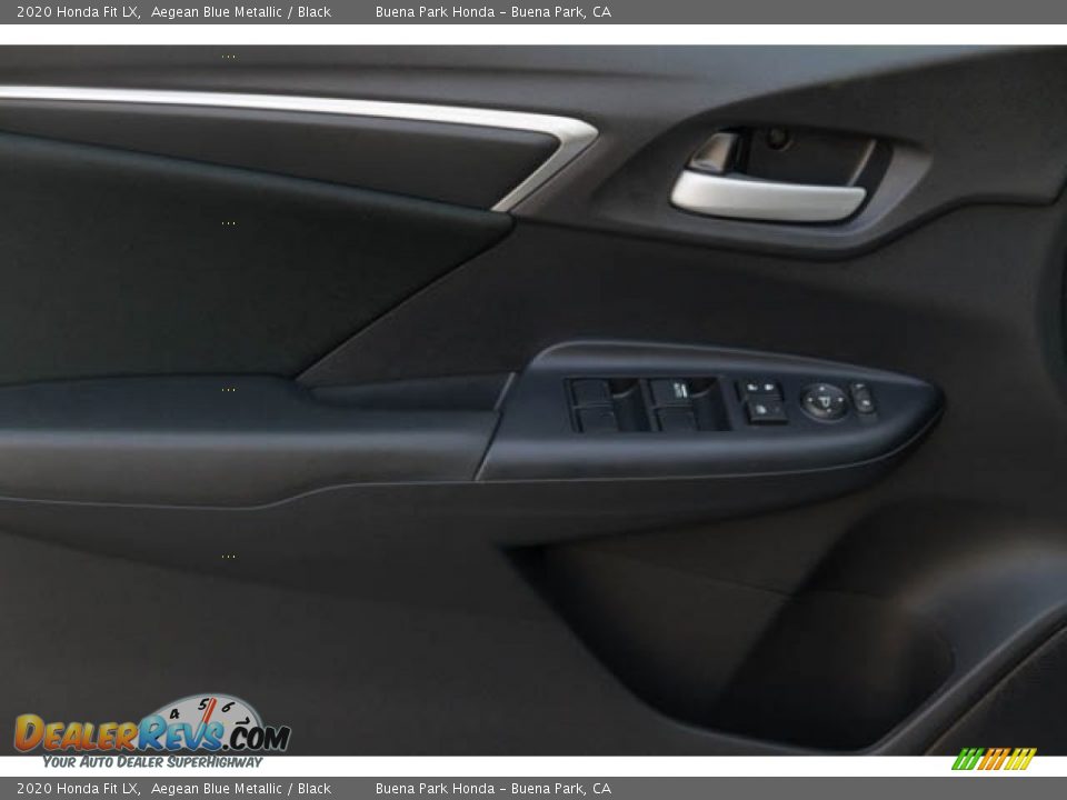 2020 Honda Fit LX Aegean Blue Metallic / Black Photo #27