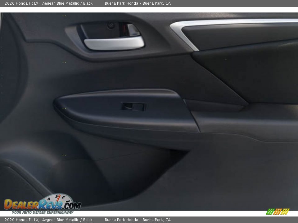 2020 Honda Fit LX Aegean Blue Metallic / Black Photo #31