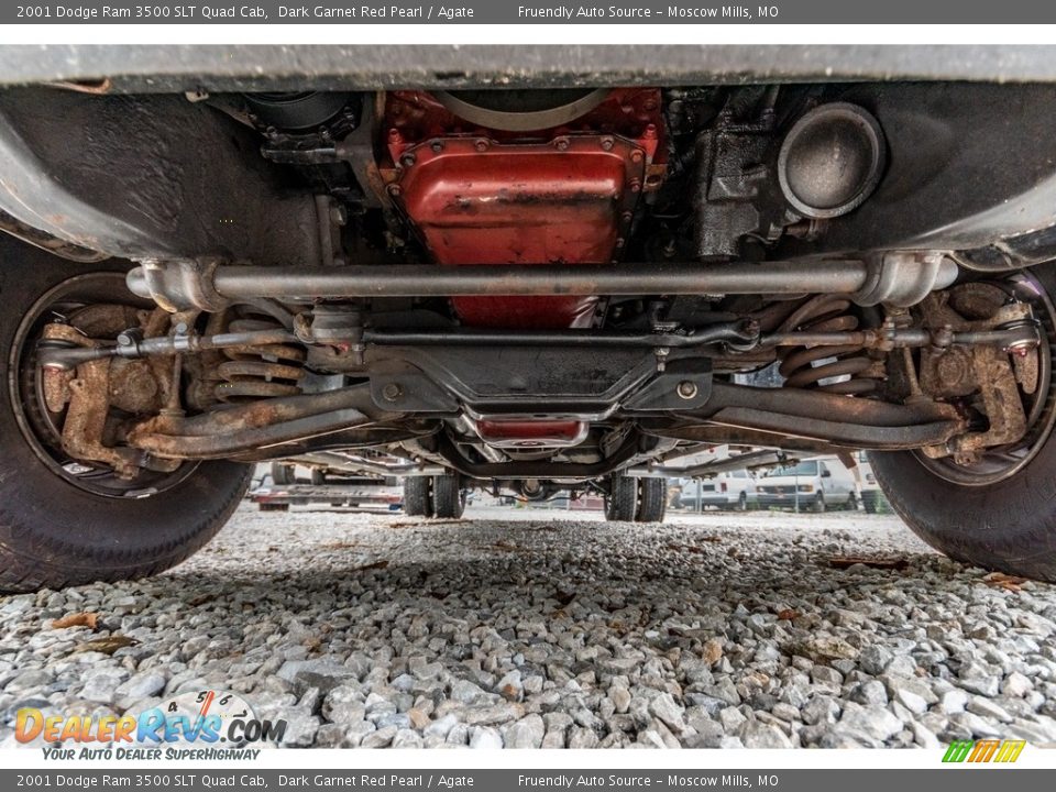 Undercarriage of 2001 Dodge Ram 3500 SLT Quad Cab Photo #11