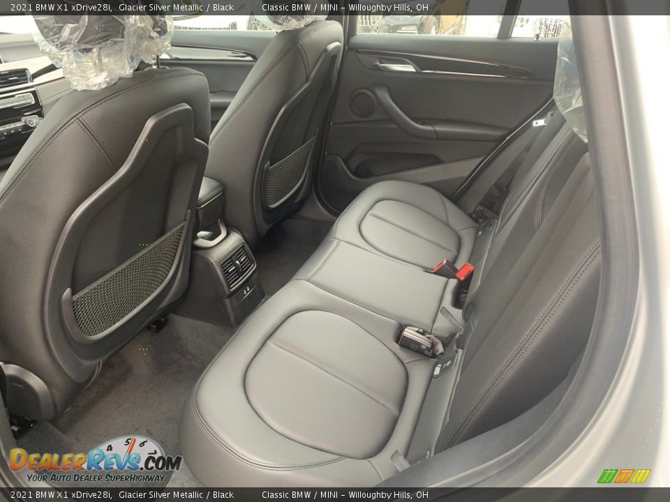 Rear Seat of 2021 BMW X1 xDrive28i Photo #4