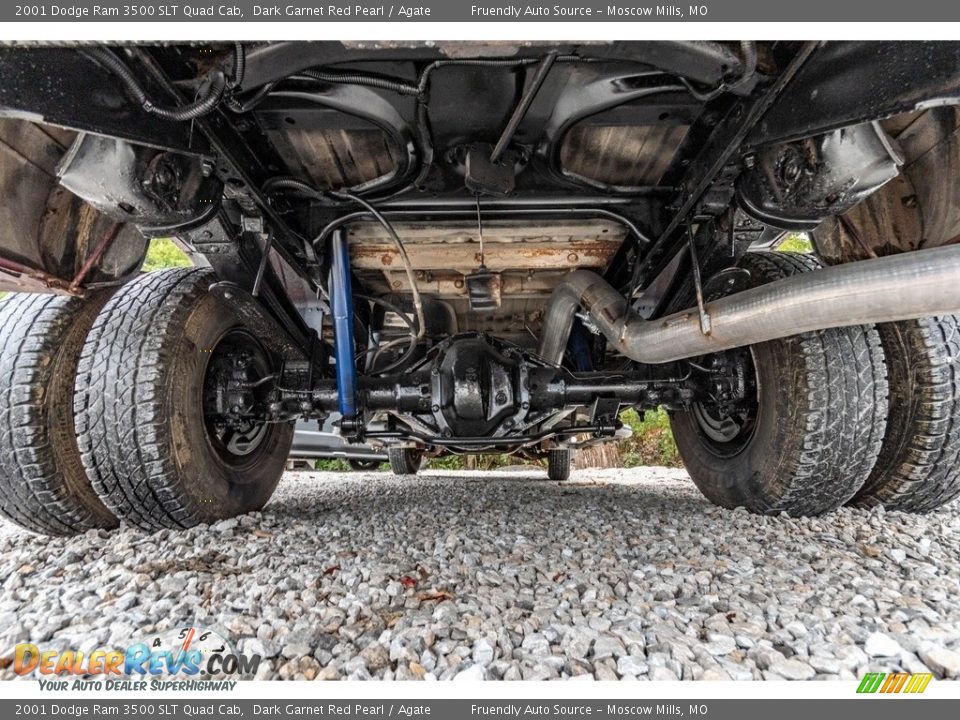 Undercarriage of 2001 Dodge Ram 3500 SLT Quad Cab Photo #14