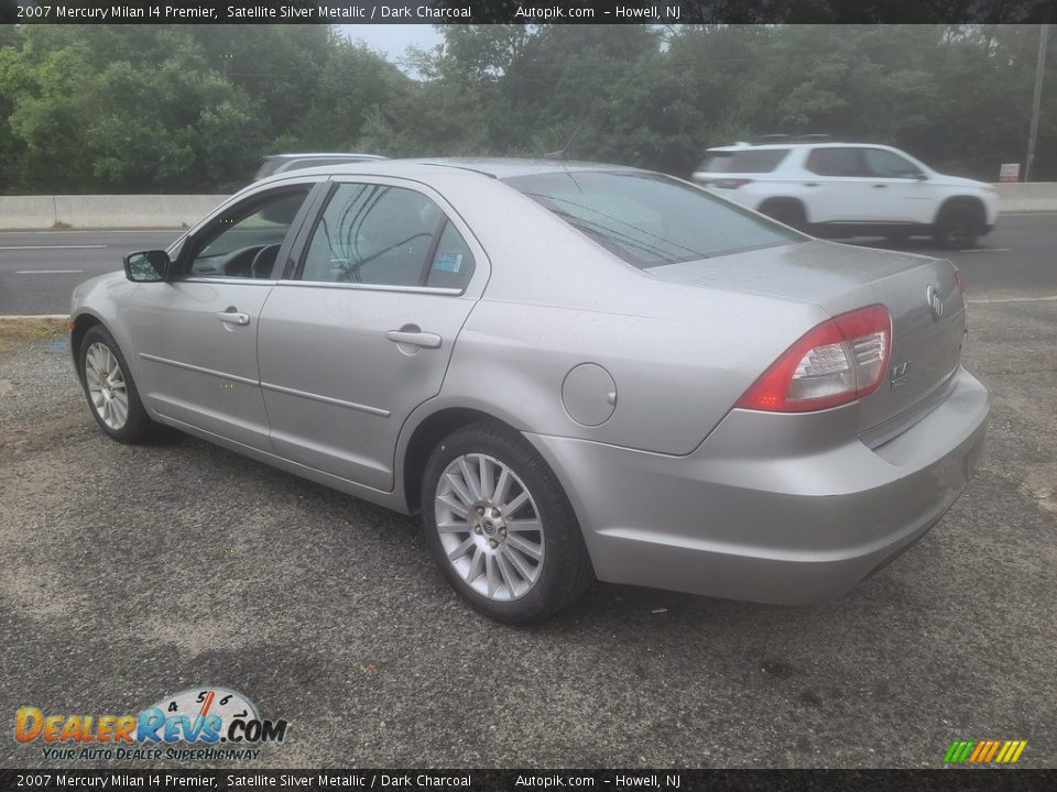 2007 Mercury Milan I4 Premier Satellite Silver Metallic / Dark Charcoal Photo #5