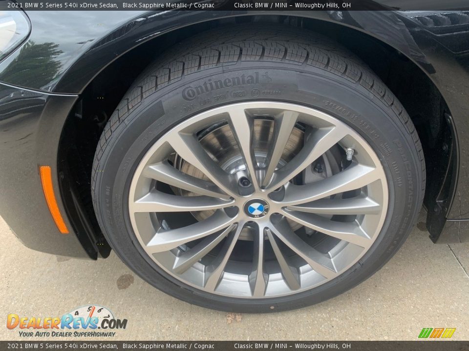 2021 BMW 5 Series 540i xDrive Sedan Wheel Photo #5